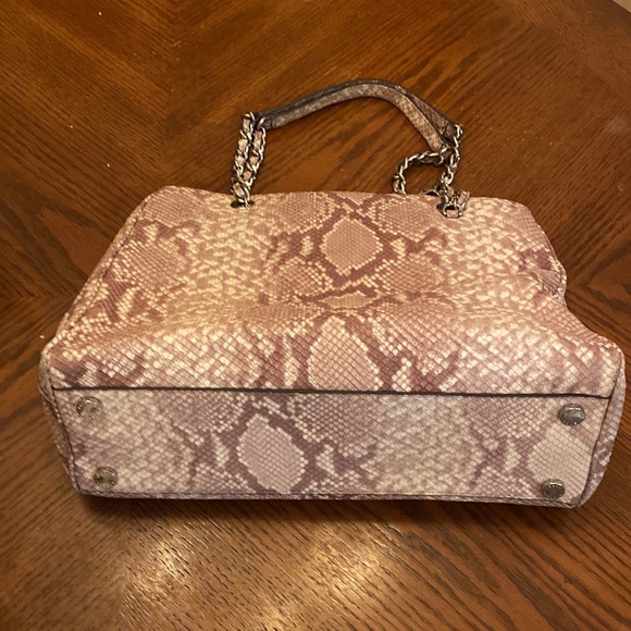 Michael Kors snake tote purse bag hobo Riley - Picture 3 of 4